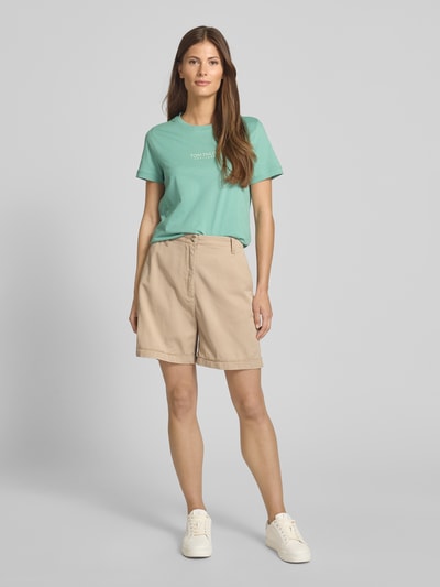 Tom Tailor Regular Fit T-Shirt aus reiner Baumwolle Mint 1