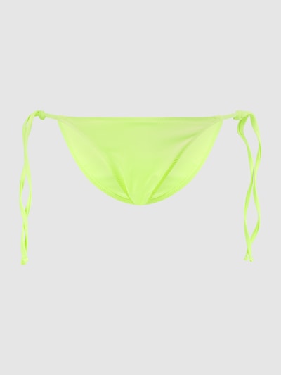 Guess Figi bikini z wiązaniem  Neonowy żółty 2