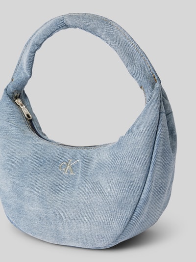 CK Calvin Klein Tas met hengsel en labelstitching Jeansblauw - 3