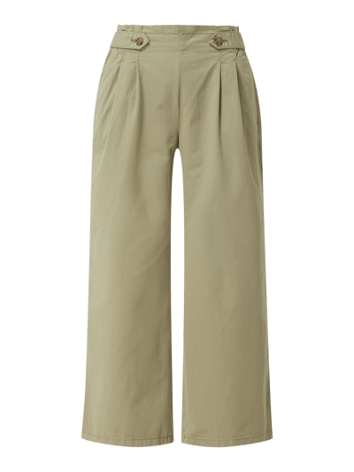 Esprit Schlupfhose aus Baumwolle Khaki 2