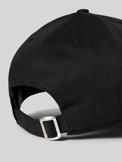 New Era Baseballpet met motiefstitching, model 'LEAGUE ESSENTIAL 9FORTY®' Zwart - 3