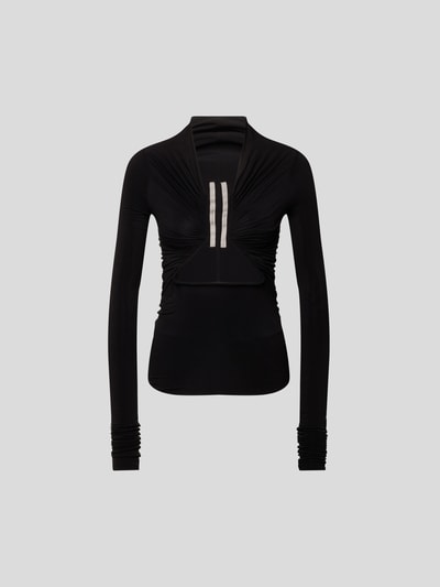 Rick Owens Longsleeve mit Cut Out Schwarz 2