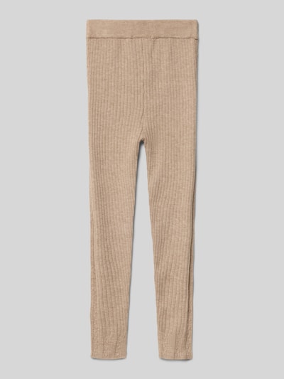 Mayoral Slim Fit Leggings mit Feinripp Beige 3