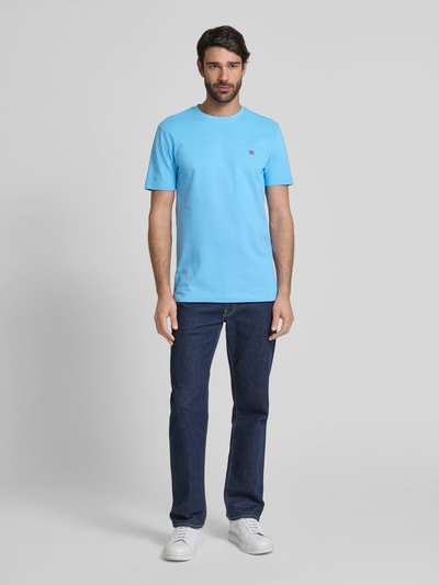 Christian Berg Men T-shirt z wyhaftowanym logo Oceaniczny 1