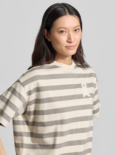ARMEDANGELS Bluza o kroju oversized fit z czystej bawełny organicznej model 'BAMIKAA' Jasnoszary 3