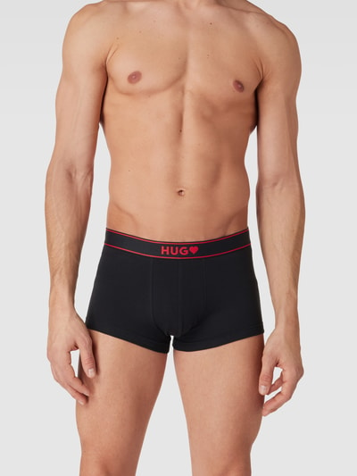 HUGO Trunks mit Label-Detail Modell 'VALENTINE' Black 1