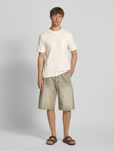 ONeill T-Shirt mit Brusttasche Offwhite 1