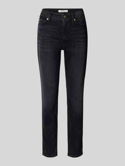 Cambio Slim fit jeans in 5-pocketmodel, model 'PIPER' Antraciet - 2