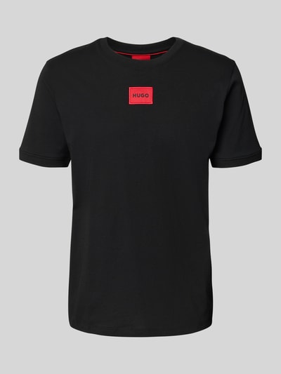 HUGO T-Shirt aus Baumwolle Modell 'Diragolino212' Black 2