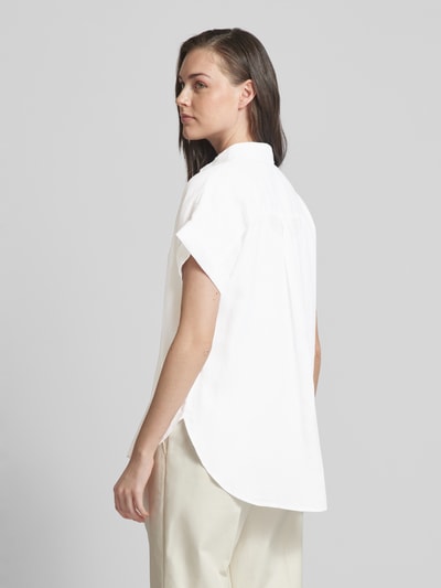 Lauren Ralph Lauren Overhemdblouse van linnen, model 'BROONO' Wit - 5