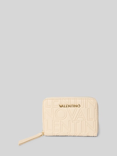 VALENTINO BAGS Portemonnee met logomotief, model 'PANSY' Ecru - 1