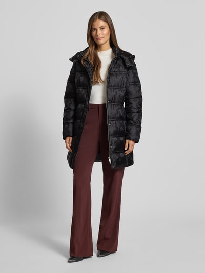 Guess Steppmantel mit Kapuze Black 1