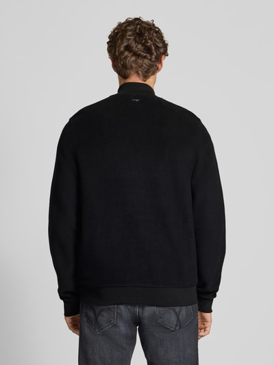 JOOP! Collection Sweatjacke mit Steppnähten Modell 'Tyrone' Black 5