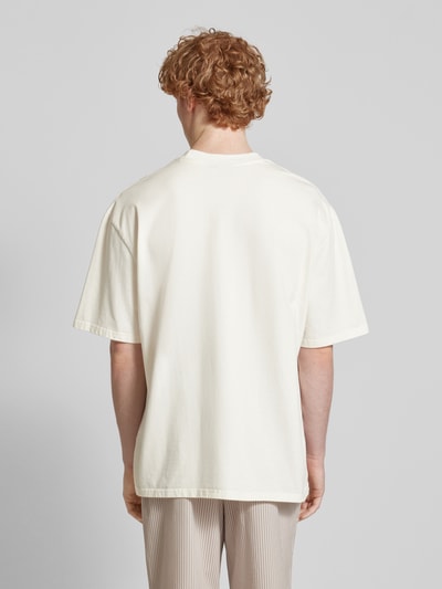 Pegador Oversized T-Shirt mit Label-Print Offwhite 5