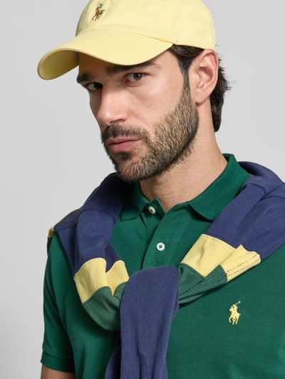 Polo Ralph Lauren Custom Slim Fit Poloshirt aus reiner Baumwolle Bottle 3