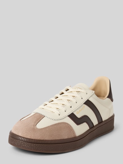 Gant Sneaker aus echtem Leder mit Logo-Prägung Modell 'Cuzima' Offwhite 1