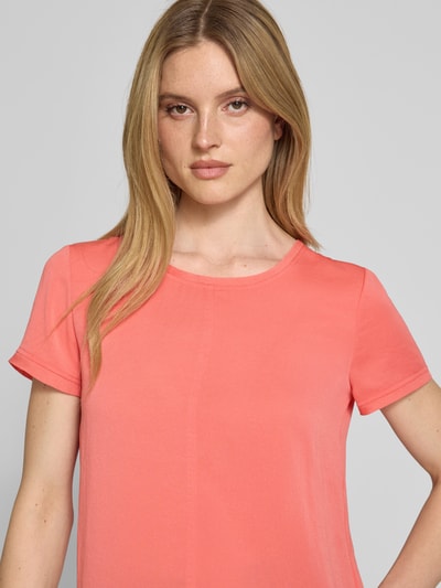 Marc Cain Blusenshirt mit Rundhalsausschnitt Koralle 3