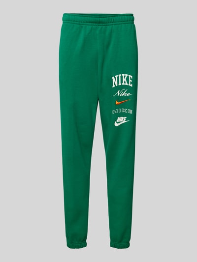 Nike Sweatpants mit Label-Print Gruen 2