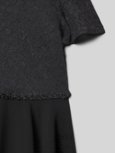 Happy Girls Knielanges Kleid mit Rundhalsausschnitt Black 2