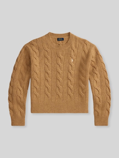 Polo Ralph Lauren Regular Fit Strickpullover aus Woll-Kaschmir-Mix Camel 2
