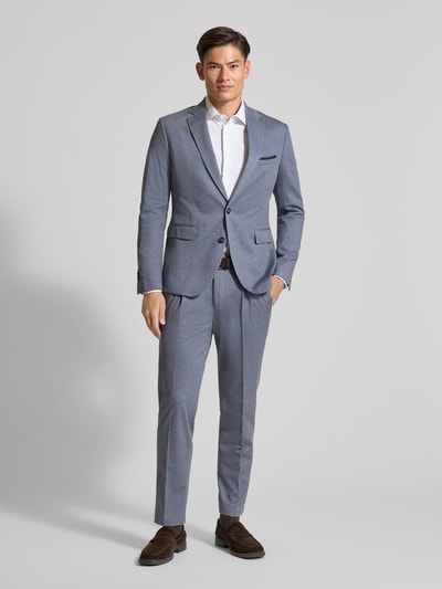 Cinque Anzughose mit Bundfalten Modell 'Sando' Marine 1