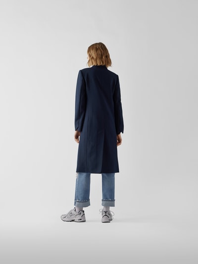 Zadig & Voltaire Wollmantel mit Reverskragen Marineblau 5