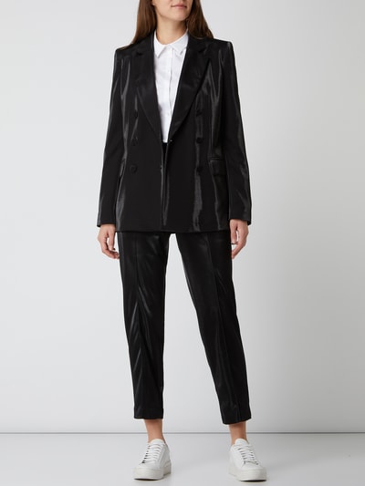 Jake*s Collection Blazer mit 2-reihiger Knopfleiste Black 1