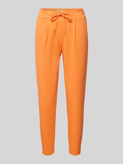 ICHI Slim fit sweatpants met tunnelkoord, model 'KATE' Oranje - 2