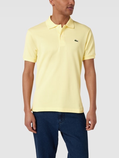 Lacoste Classic Fit Poloshirt mit Label-Applikation Hellgelb 4