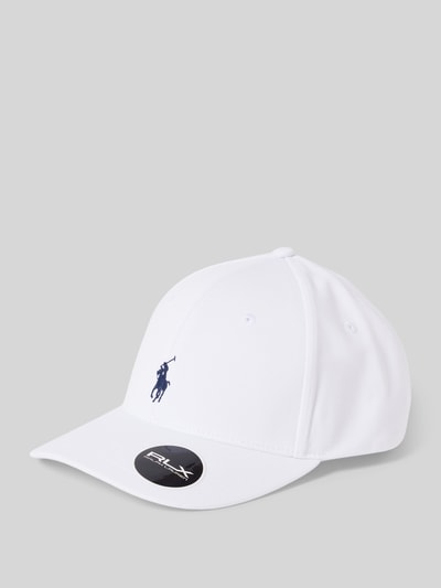 Polo Ralph Lauren Cap mit Label-Stitching Weiss 1