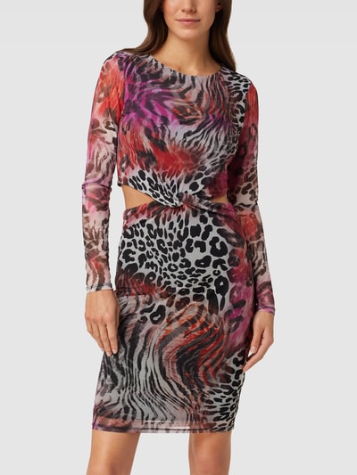 Guess Jurk met cut-out, model 'LAINEY' Felroze - 4