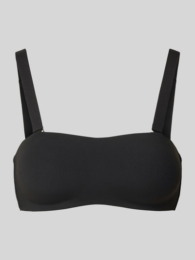 Calvin Klein Underwear Beha met afneembare bandjes, model 'Invisible' Zwart - 1