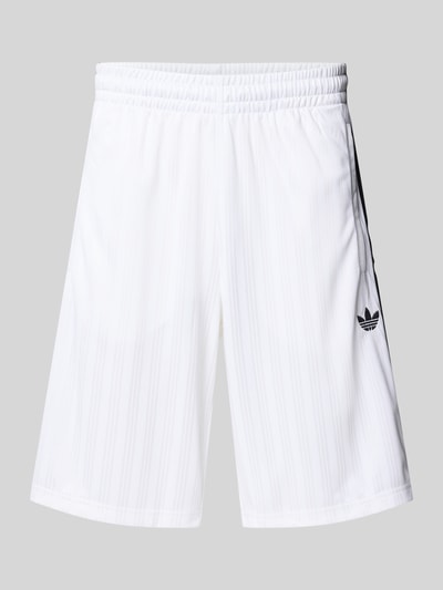 adidas Originals Shorts mit Label-Stitching und Eingrifftaschen Weiss 2