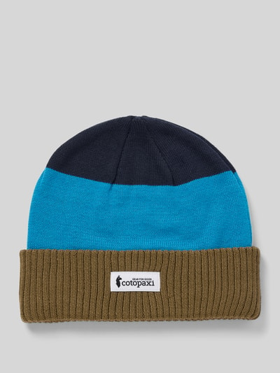 Cotopaxi Beanie mit Label-Patch Modell 'ALTO' Oliv 1