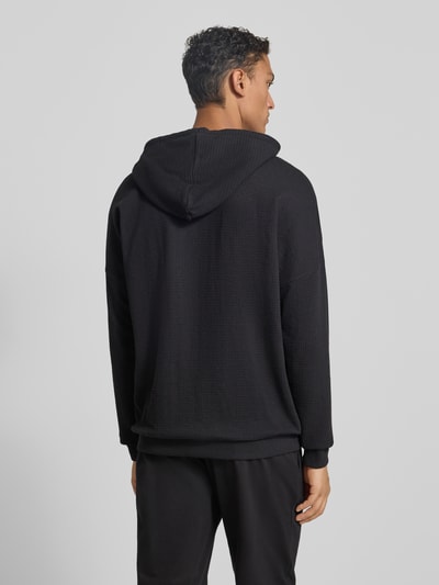 HUGO Relaxed Fit Hoodie aus Baumwoll-Mix Black 5