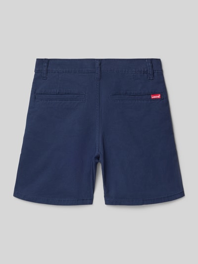 Levi’s® Kids Regular Fit Chinoshorts aus Baumwoll-Mix Marine 3