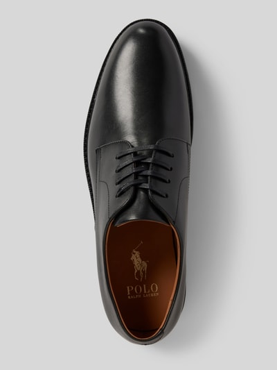 Polo Ralph Lauren Derby schoenen met vetersluiting, model 'ASHER' Zwart - 4