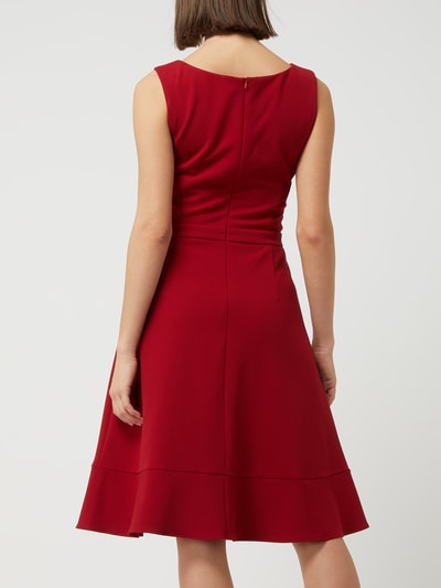 Paradi Cocktailkleid mit Volantsaum  Rot 5