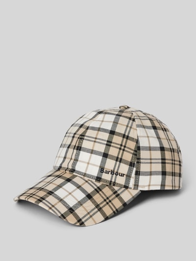 Barbour Basecap aus reiner Baumwolle Modell 'Agnes' Beige 1