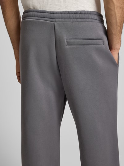 REVIEW Loose Fit Sweatpants mit Seitentaschen Dunkelgrau 3