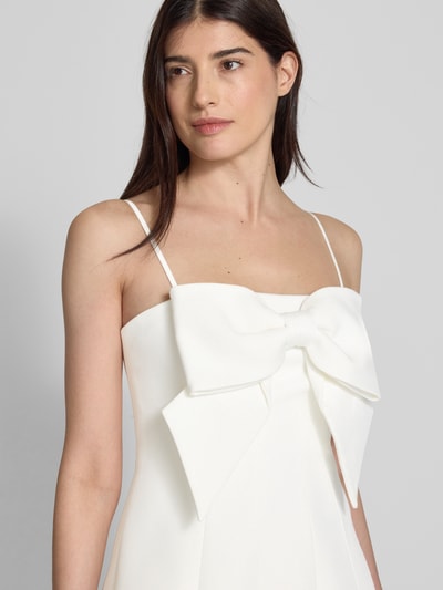 Forever New Cocktailkleid mit Zierschleife Offwhite 3