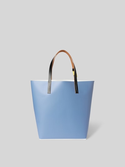 Marni Shopper mit Klickverschluss Blau 3