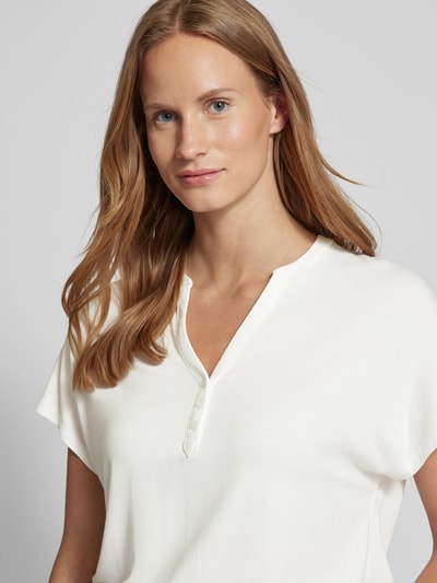 s.Oliver RED LABEL T-shirt met tuniekkraag Offwhite - 3