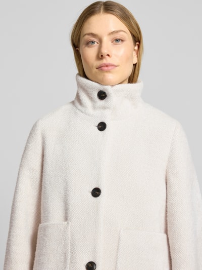 Tom Tailor Regular Fit Blouson mit Stehkragen Offwhite 3