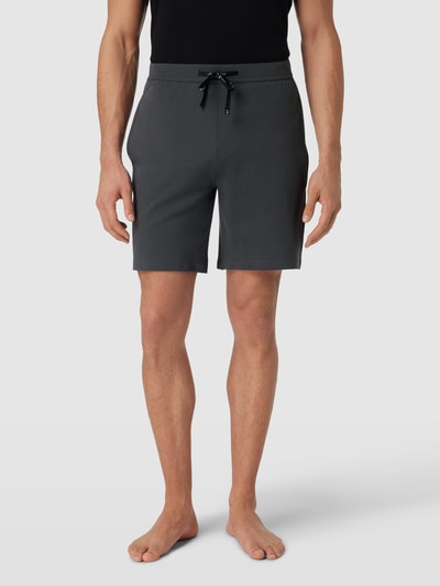 Christian Berg Men Shorts met elastische band Donkergrijs - 4