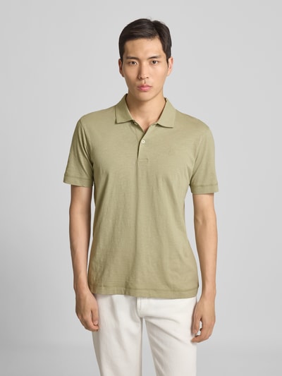 Marc O'Polo Regular fit poloshirt van puur katoen Mintgroen - 4