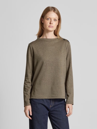 Tom Tailor Regular Fit Sweatshirt mit Viskose-Anteil Beige 4