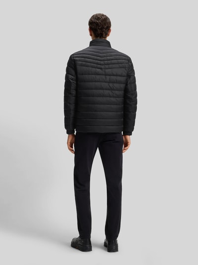 BOSS Orange Slim Fit Steppjacke mit Label-Patch Modell 'ODEN2' Black 5