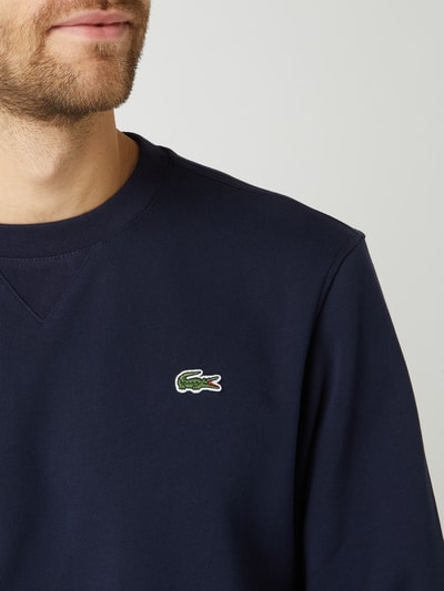 Lacoste Sweatshirt met logo Marineblauw - 3