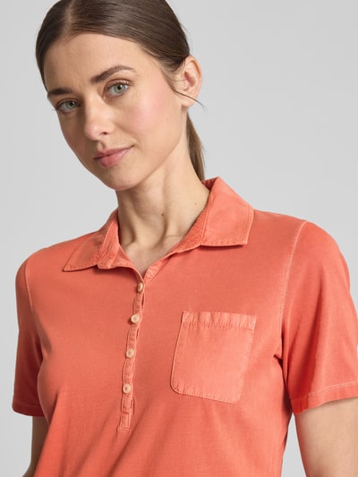 Marc O'Polo Regular Fit Poloshirt aus reiner Baumwolle Orange 3